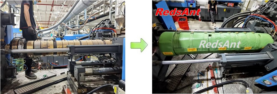 heater insulation cover ヒーター断熱カバー