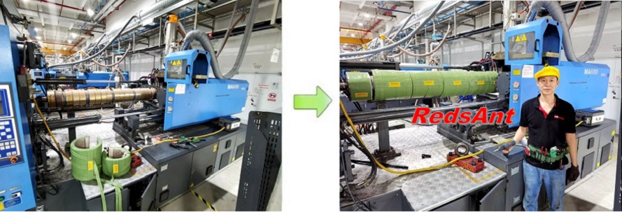injection molding machine energy saving 射出成形機の省エネ
