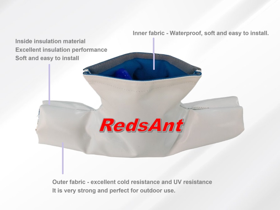 water meter insulation jacket ウォーターメーターの断熱ジャケット