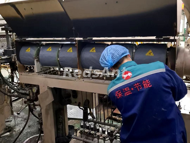 プラスチック射出金型機械断熱ジャケット