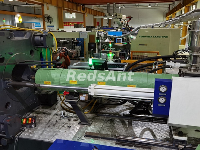 ハイチ噴射機MA6000の断熱剤を添加したサーマルジャケット