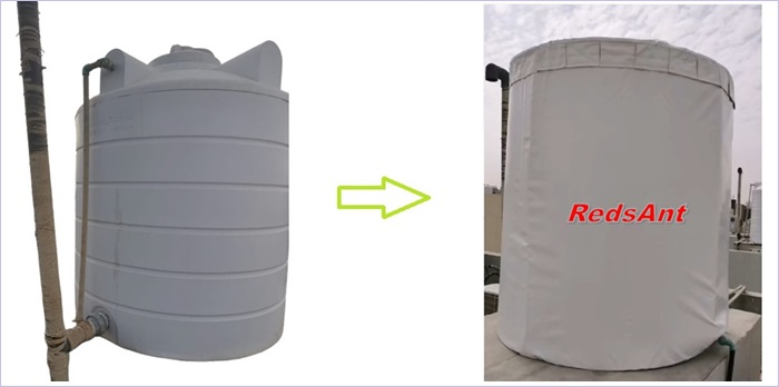 水タンク断熱ジャケット