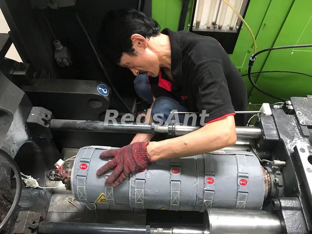 バンドヒーター用の断熱ジャケット