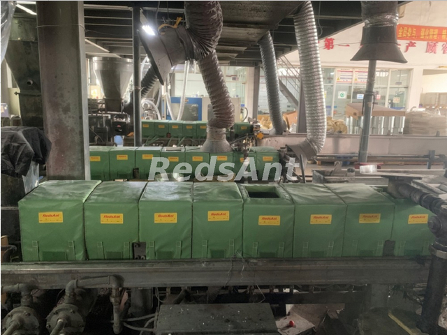 エネルギーを節約するための押出機バレル用の熱断熱ブランケット