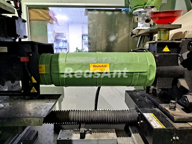 注入機と押出機のための45％省エネバレルブランケット保護