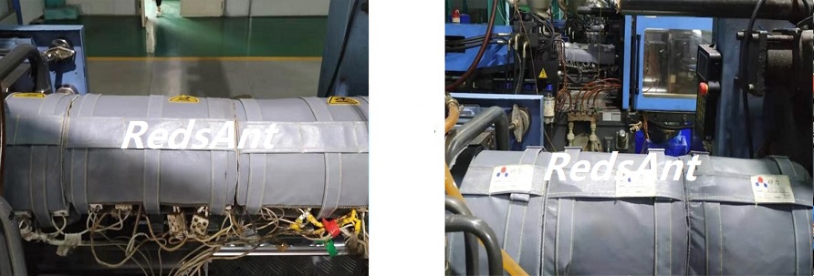 ハイチの160tのバンドヒーター断熱ラップ